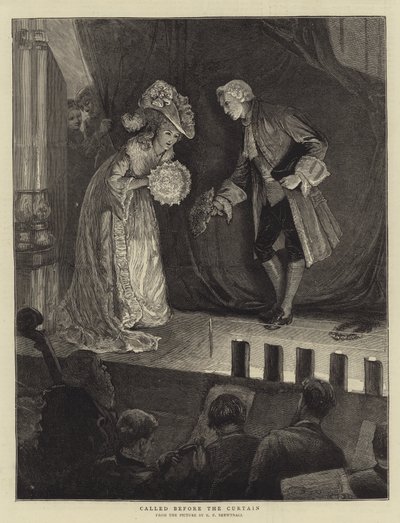 Called before the Curtain by Edward Frederick Brewtnall